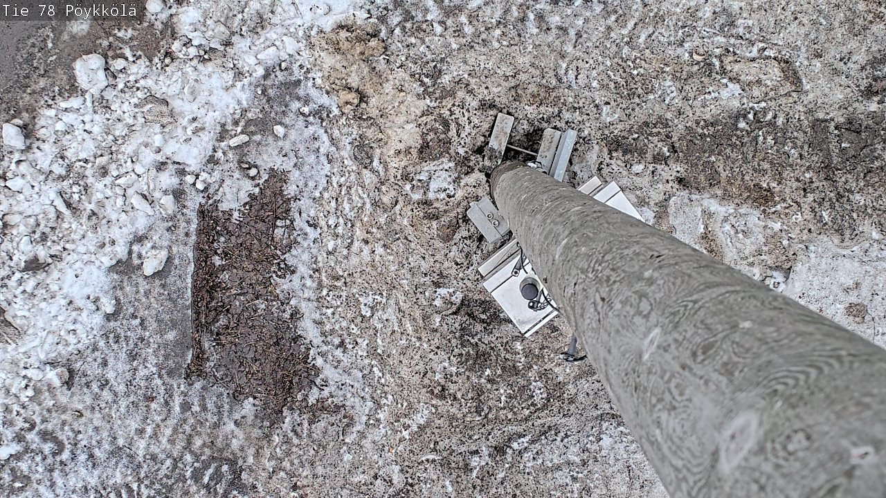 Kelikamerat Kuva Tie 78 Rovaniemi, Pöykkölä, Rovaniemi, Lappi