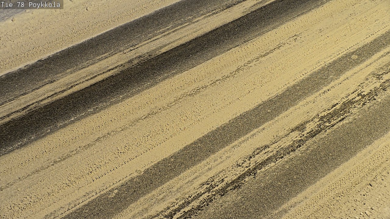 Weather Camera Image Väg 78 Rovaniemi, Pöykkölä, Rovaniemi, Lappi