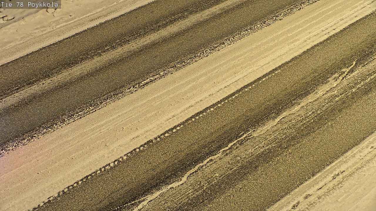 Kelikamerat Kuva Tie 78 Rovaniemi, Pöykkölä, Rovaniemi, Lappi