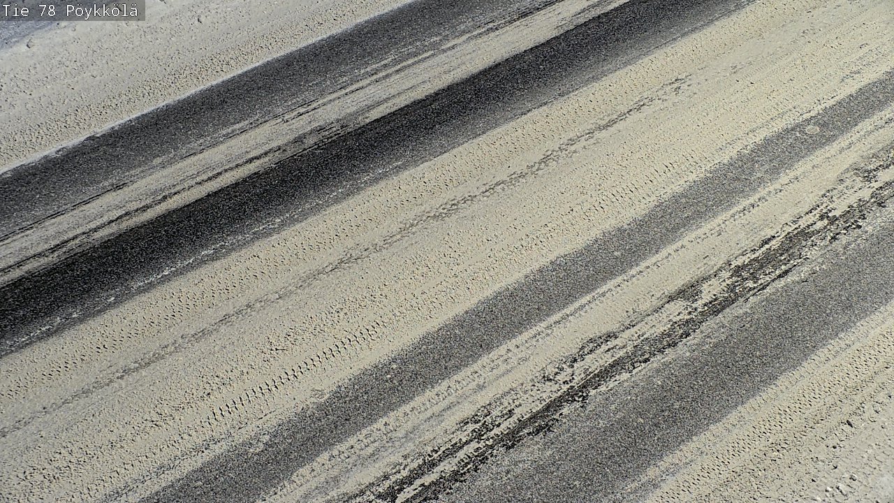 Weather Camera Image Väg 78 Rovaniemi, Pöykkölä, Rovaniemi, Lappi