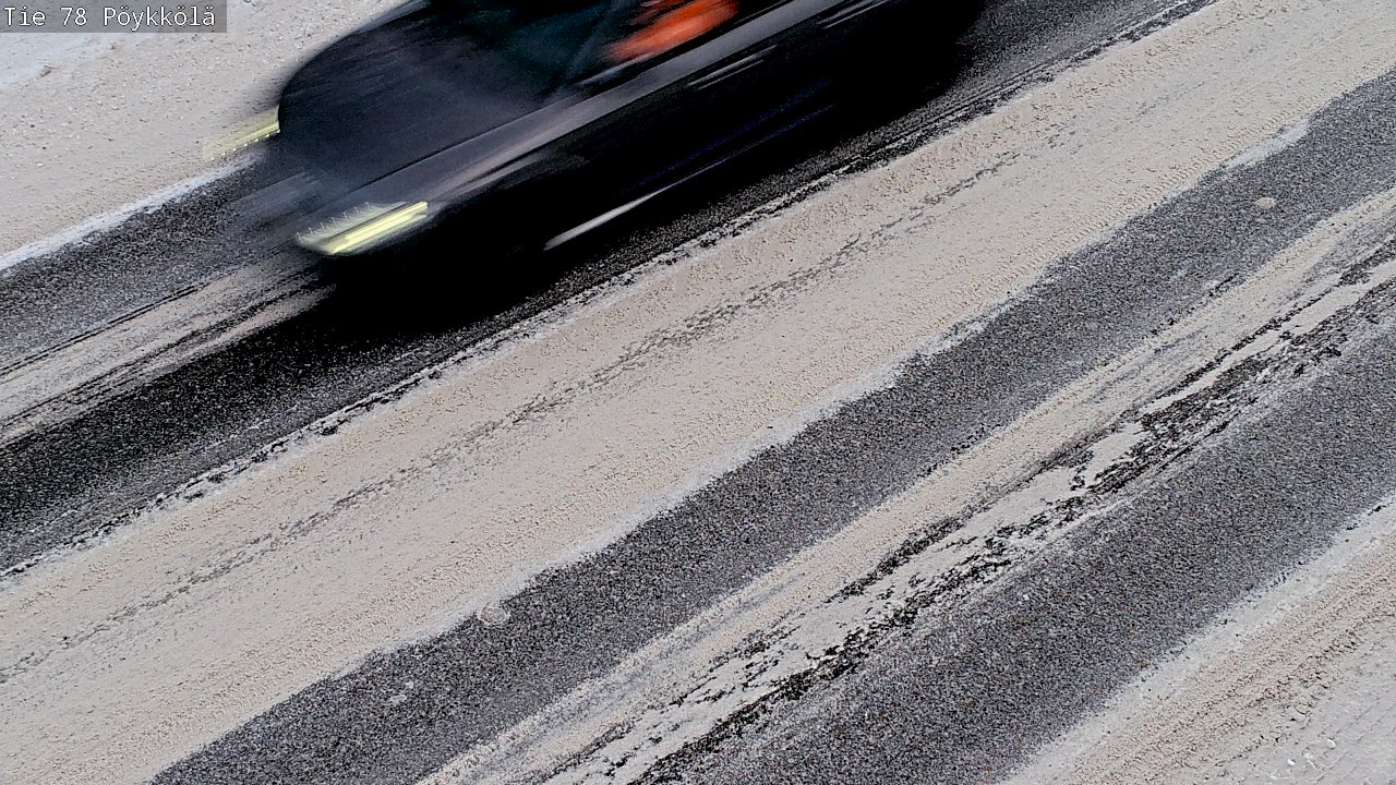 Weather Camera Image Väg 78 Rovaniemi, Pöykkölä, Rovaniemi, Lappi