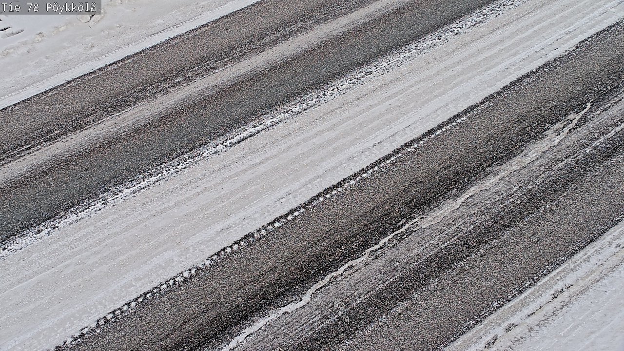 Kelikamerat Kuva Tie 78 Rovaniemi, Pöykkölä, Rovaniemi, Lappi