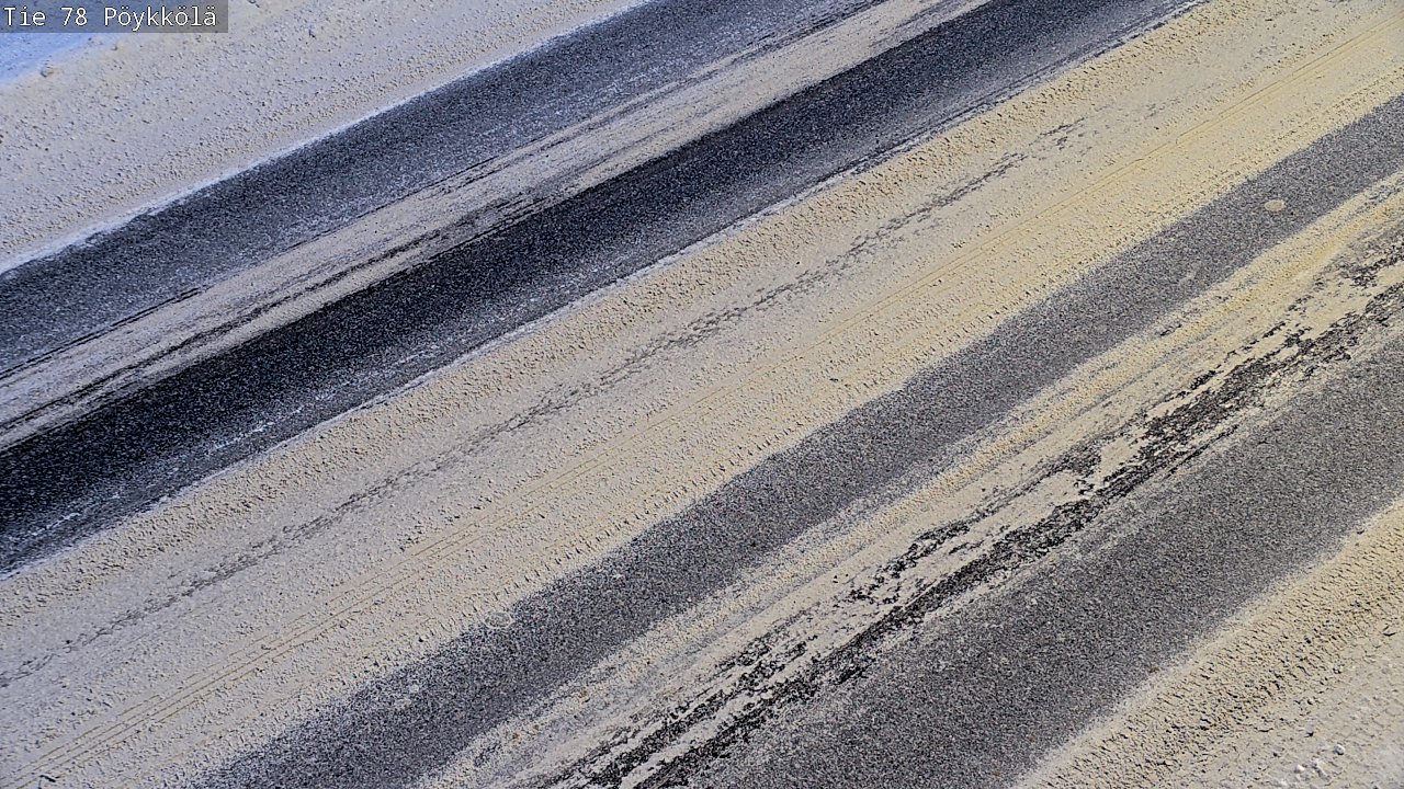 Weather Camera Image Väg 78 Rovaniemi, Pöykkölä, Rovaniemi, Lappi