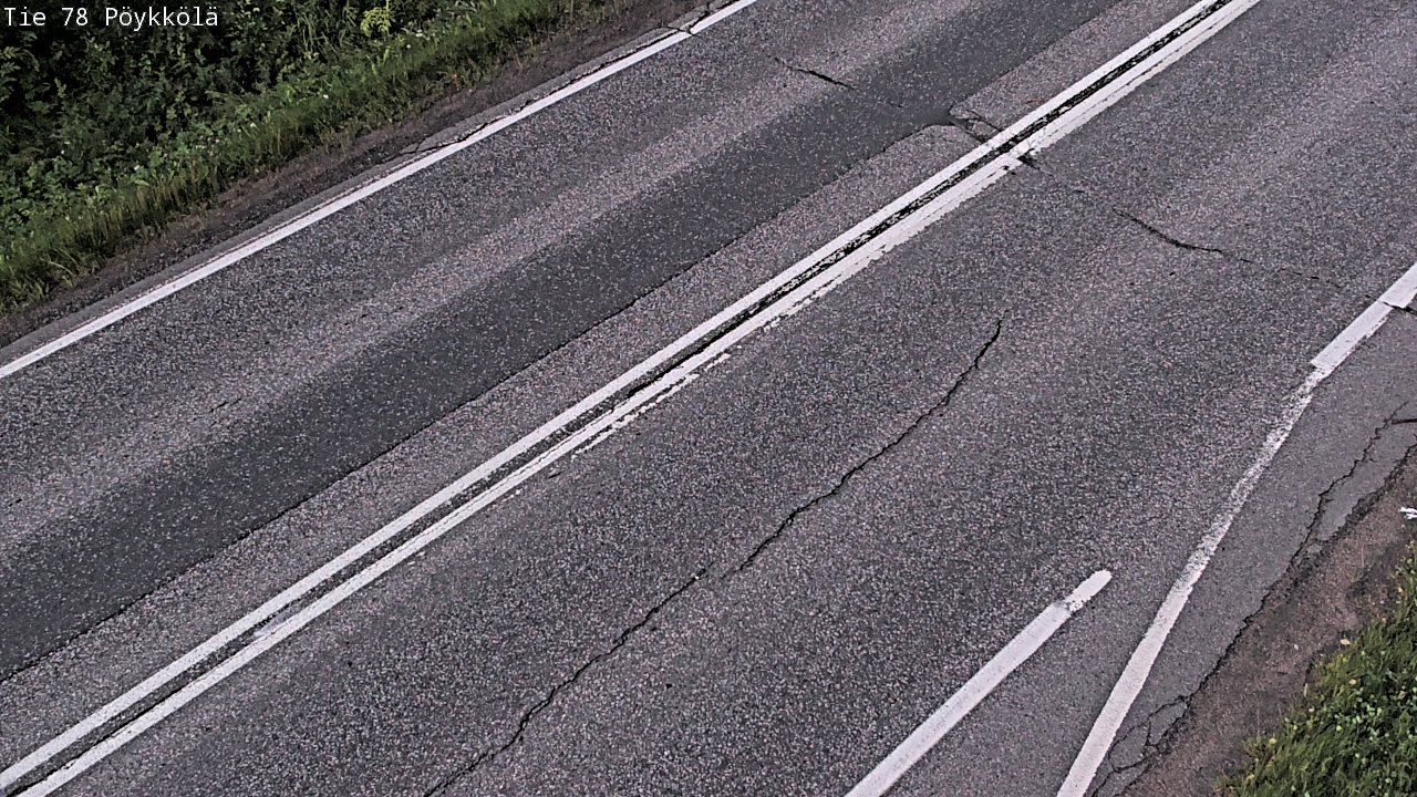Weather Camera Image Road 78 Rovaniemi, Pöykkölä, Rovaniemi, Lappi