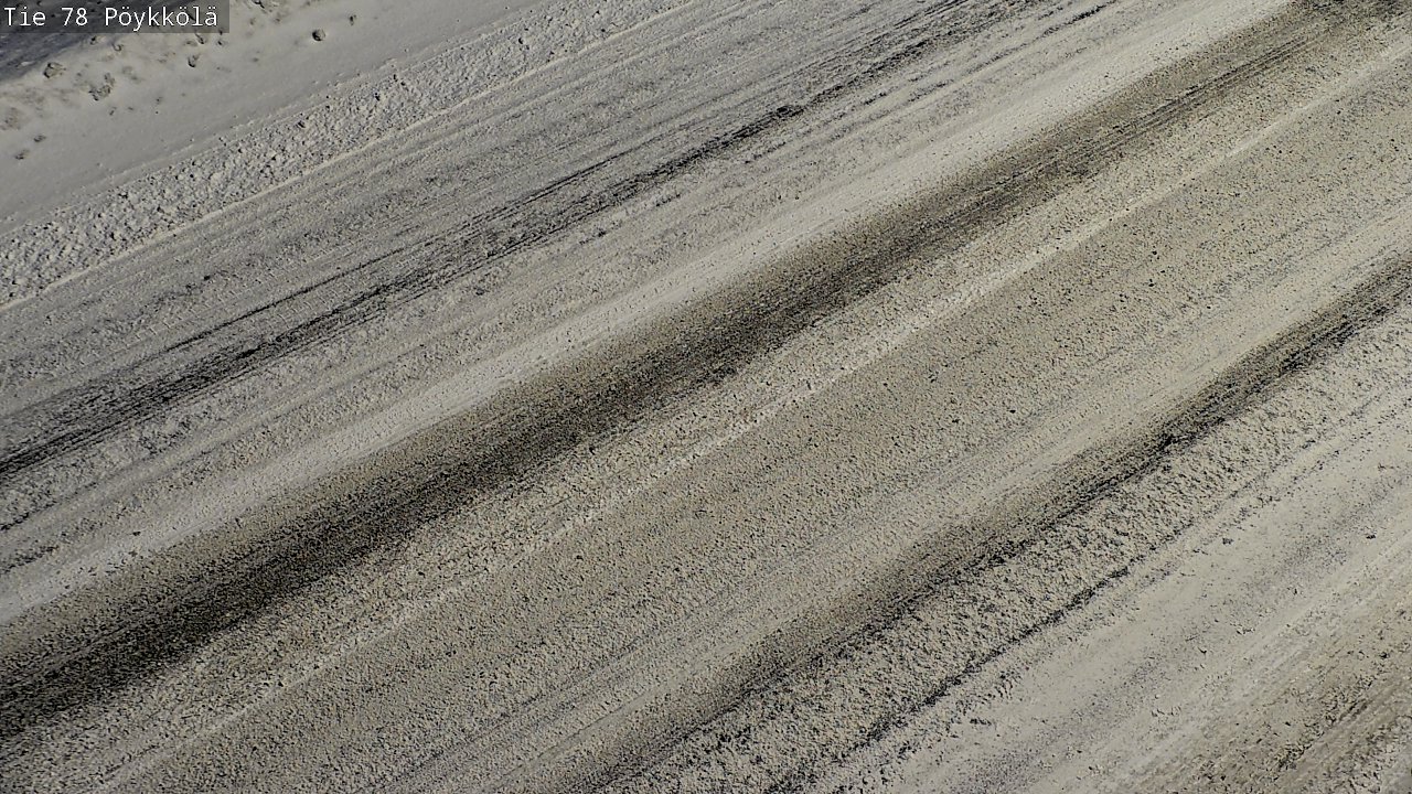 Weather Camera Image Väg 78 Rovaniemi, Pöykkölä, Rovaniemi, Lappi