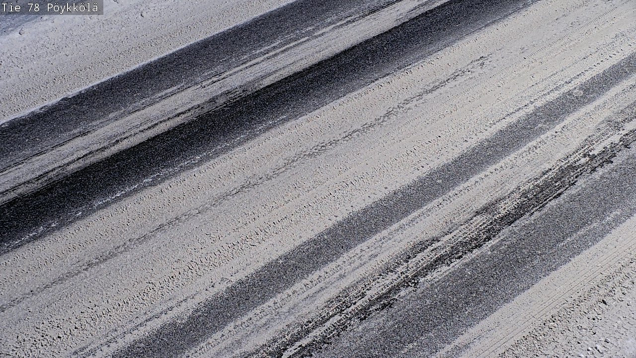 Weather Camera Image Väg 78 Rovaniemi, Pöykkölä, Rovaniemi, Lappi