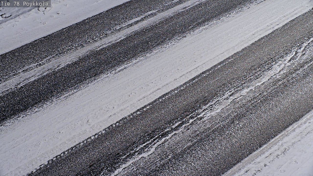 Kelikamerat Kuva Tie 78 Rovaniemi, Pöykkölä, Rovaniemi, Lappi