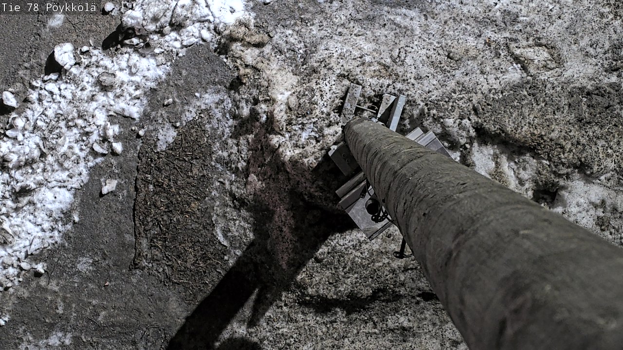 Weather Camera Image Road 78 Rovaniemi, Pöykkölä, Rovaniemi, Lappi