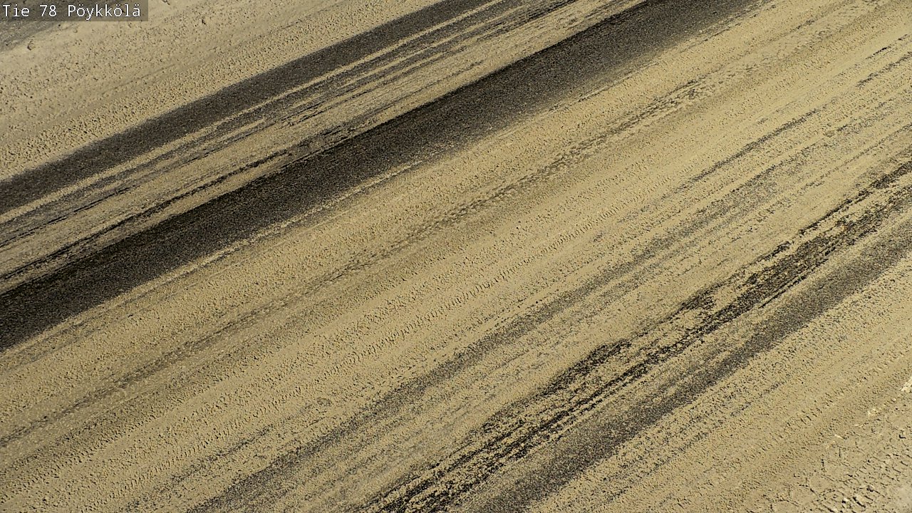 Weather Camera Image Väg 78 Rovaniemi, Pöykkölä, Rovaniemi, Lappi