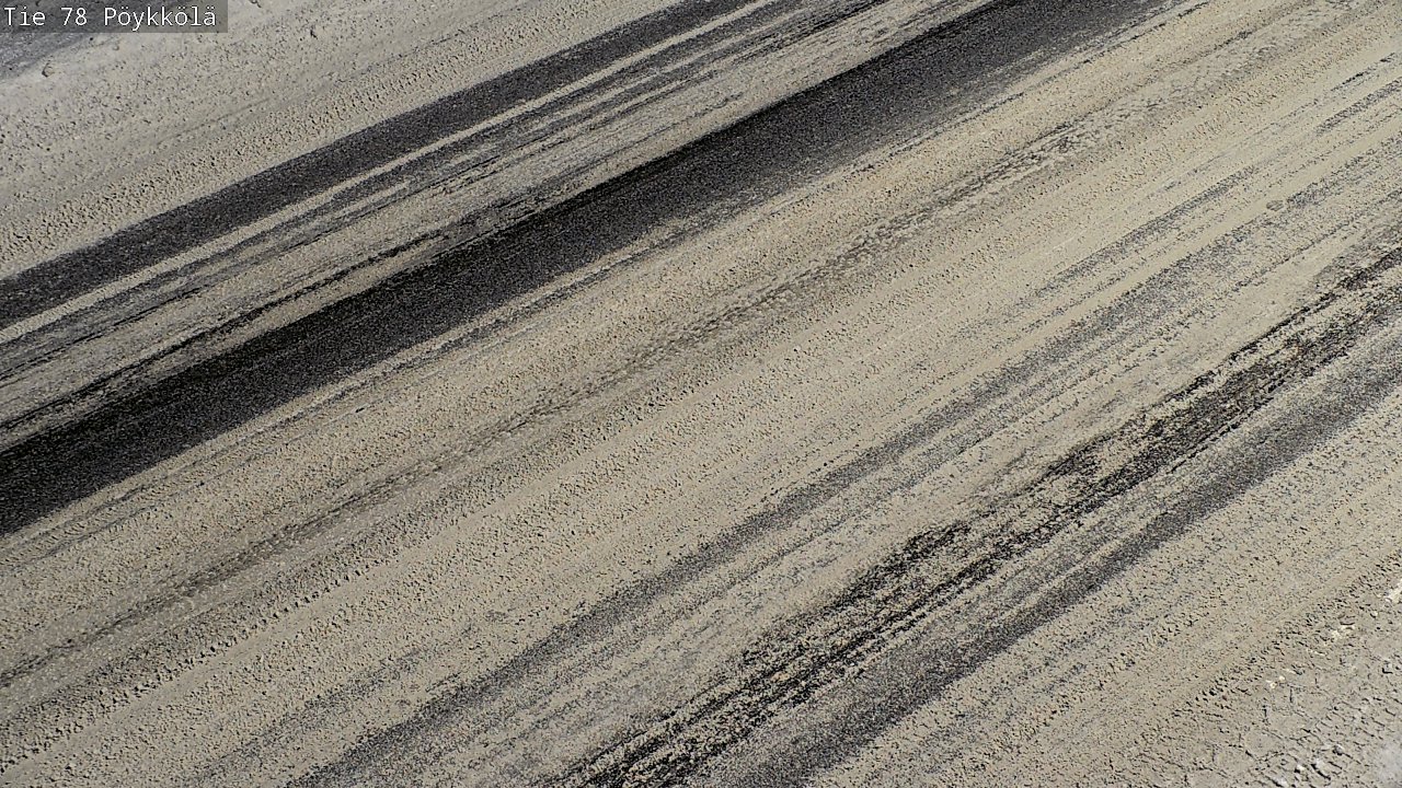 Weather Camera Image Väg 78 Rovaniemi, Pöykkölä, Rovaniemi, Lappi