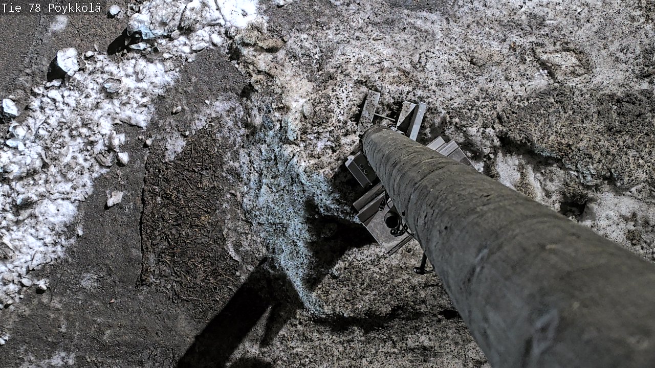 Weather Camera Image Road 78 Rovaniemi, Pöykkölä, Rovaniemi, Lappi