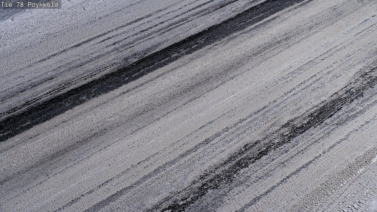 Weather Camera Image Väg 78 Rovaniemi, Pöykkölä, Rovaniemi, Lappi