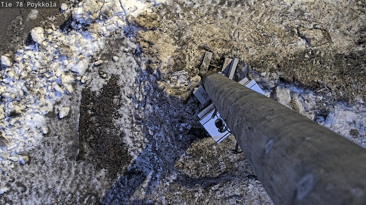Kelikamerat Kuva Tie 78 Rovaniemi, Pöykkölä, Rovaniemi, Lappi