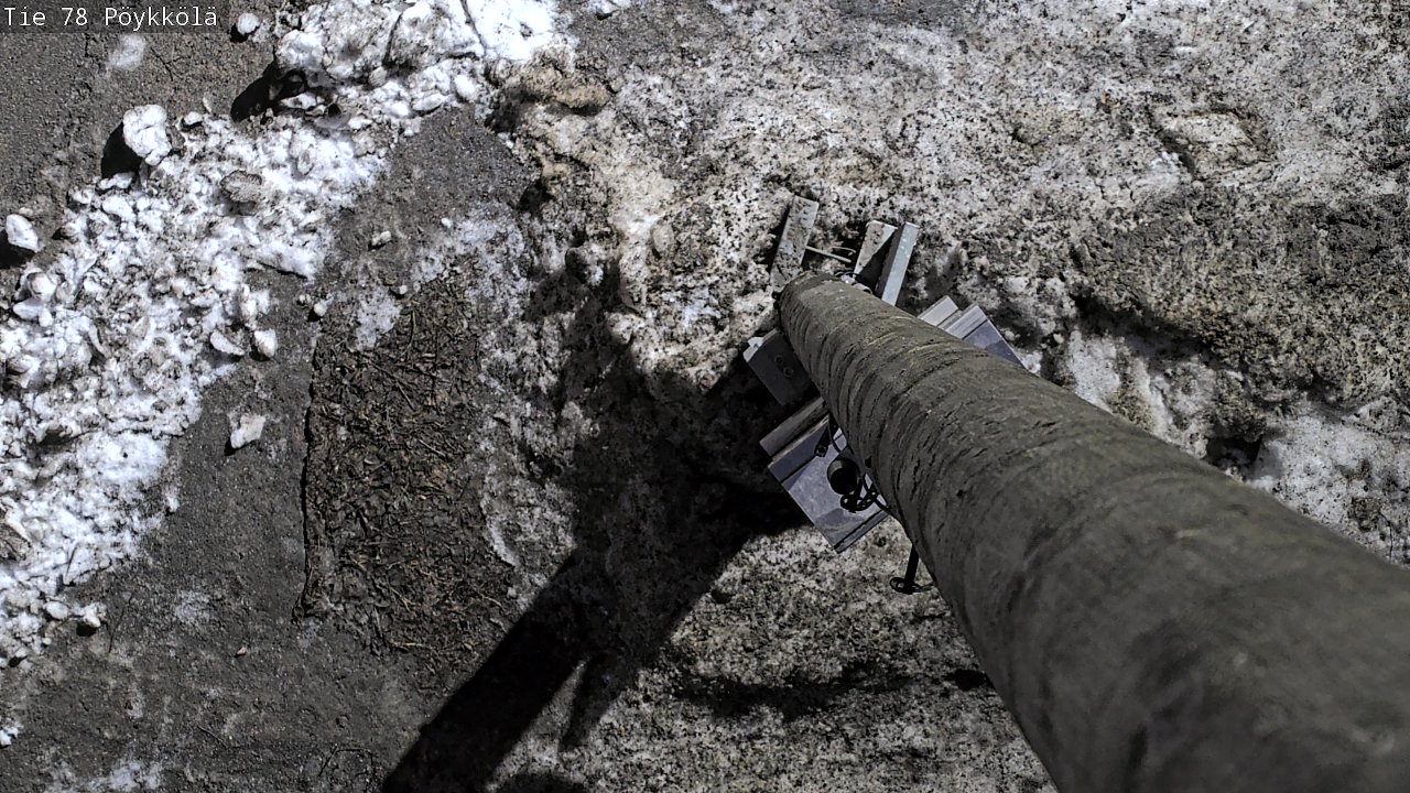 Weather Camera Image Road 78 Rovaniemi, Pöykkölä, Rovaniemi, Lappi