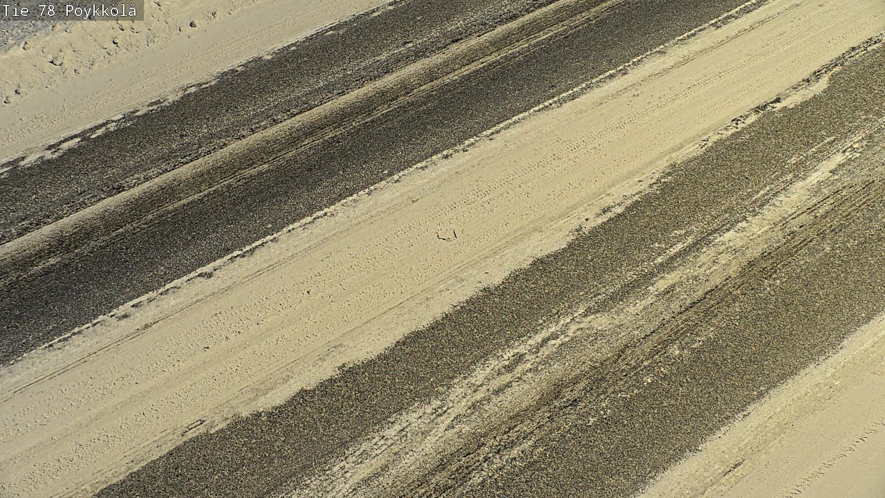 Weather Camera Image Väg 78 Rovaniemi, Pöykkölä, Rovaniemi, Lappi