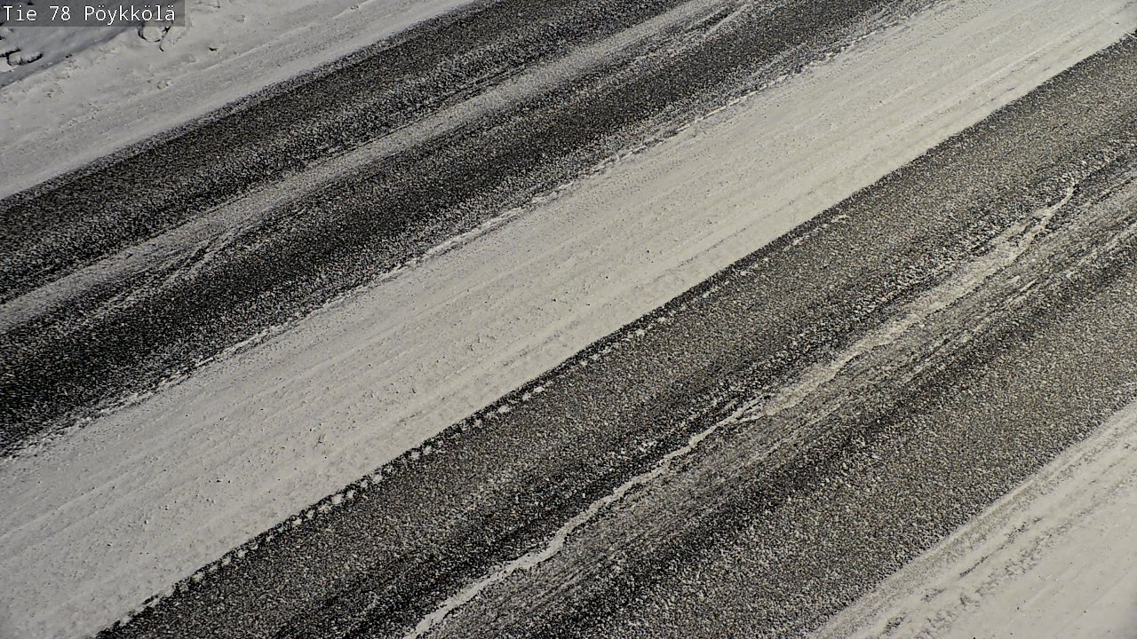 Kelikamerat Kuva Tie 78 Rovaniemi, Pöykkölä, Rovaniemi, Lappi