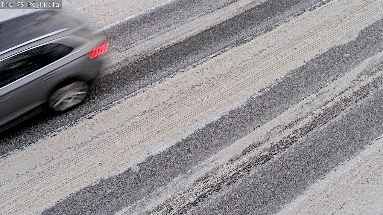 Weather Camera Image Väg 78 Rovaniemi, Pöykkölä, Rovaniemi, Lappi