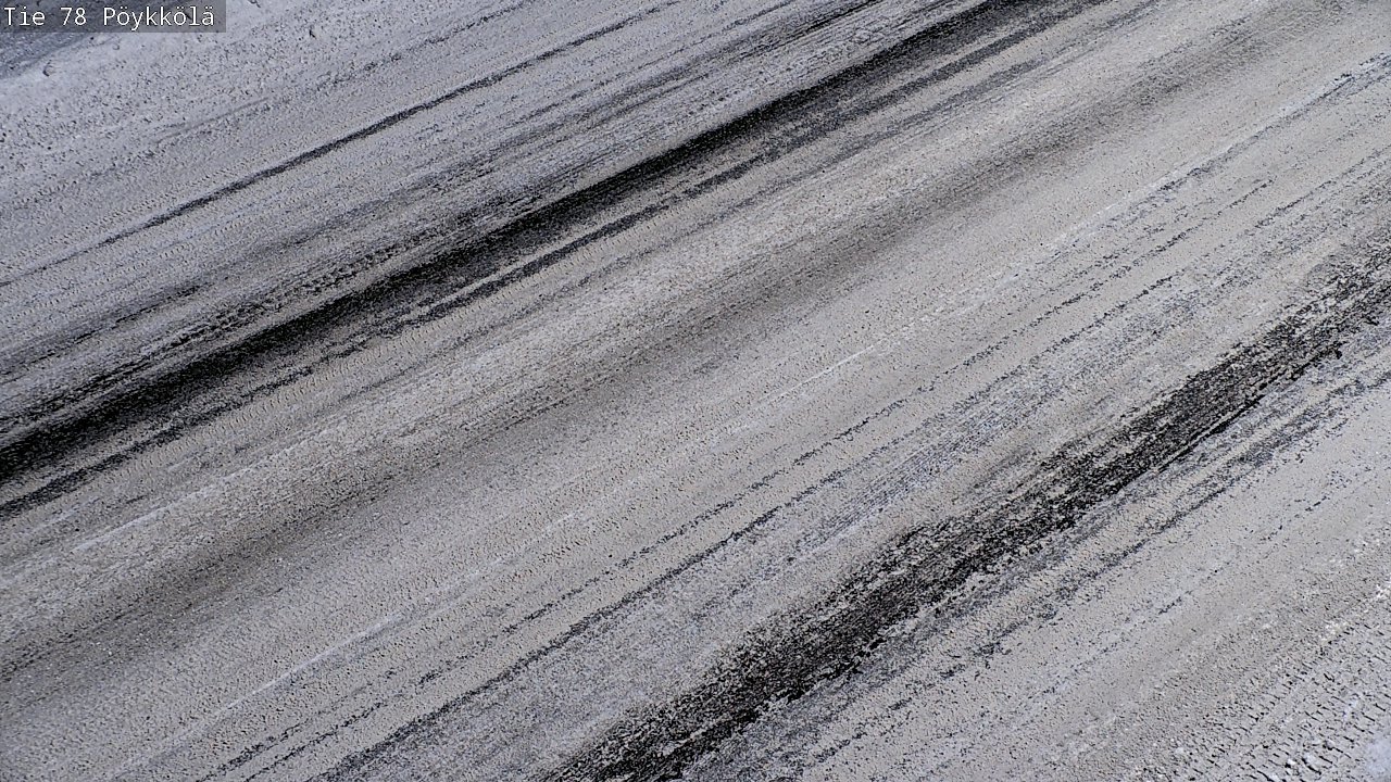 Weather Camera Image Väg 78 Rovaniemi, Pöykkölä, Rovaniemi, Lappi