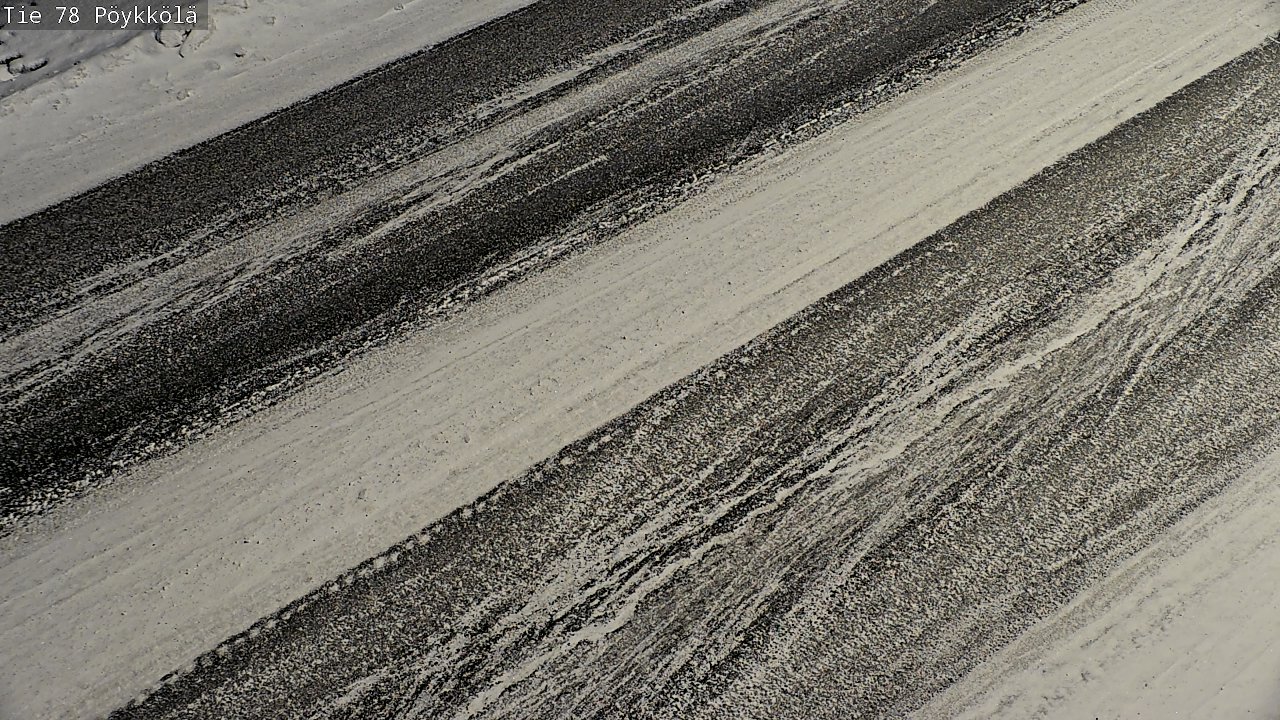 Kelikamerat Kuva Tie 78 Rovaniemi, Pöykkölä, Rovaniemi, Lappi