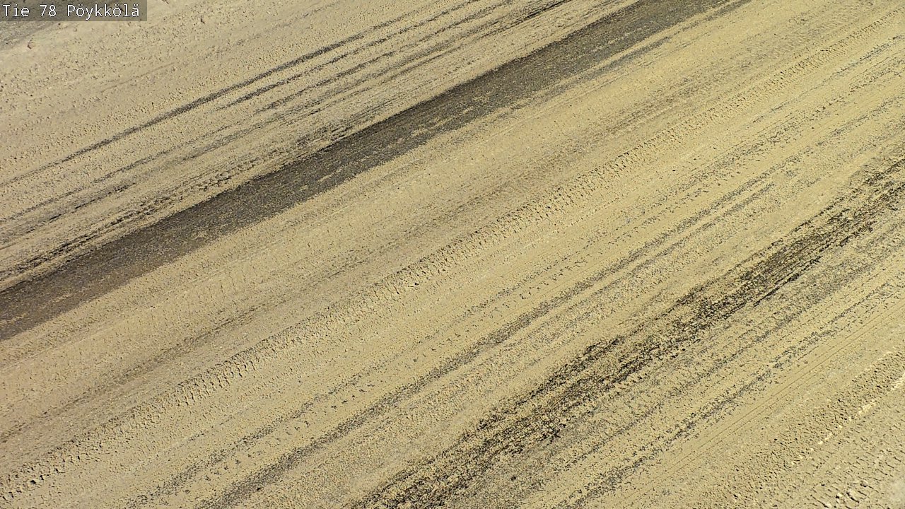 Weather Camera Image Väg 78 Rovaniemi, Pöykkölä, Rovaniemi, Lappi