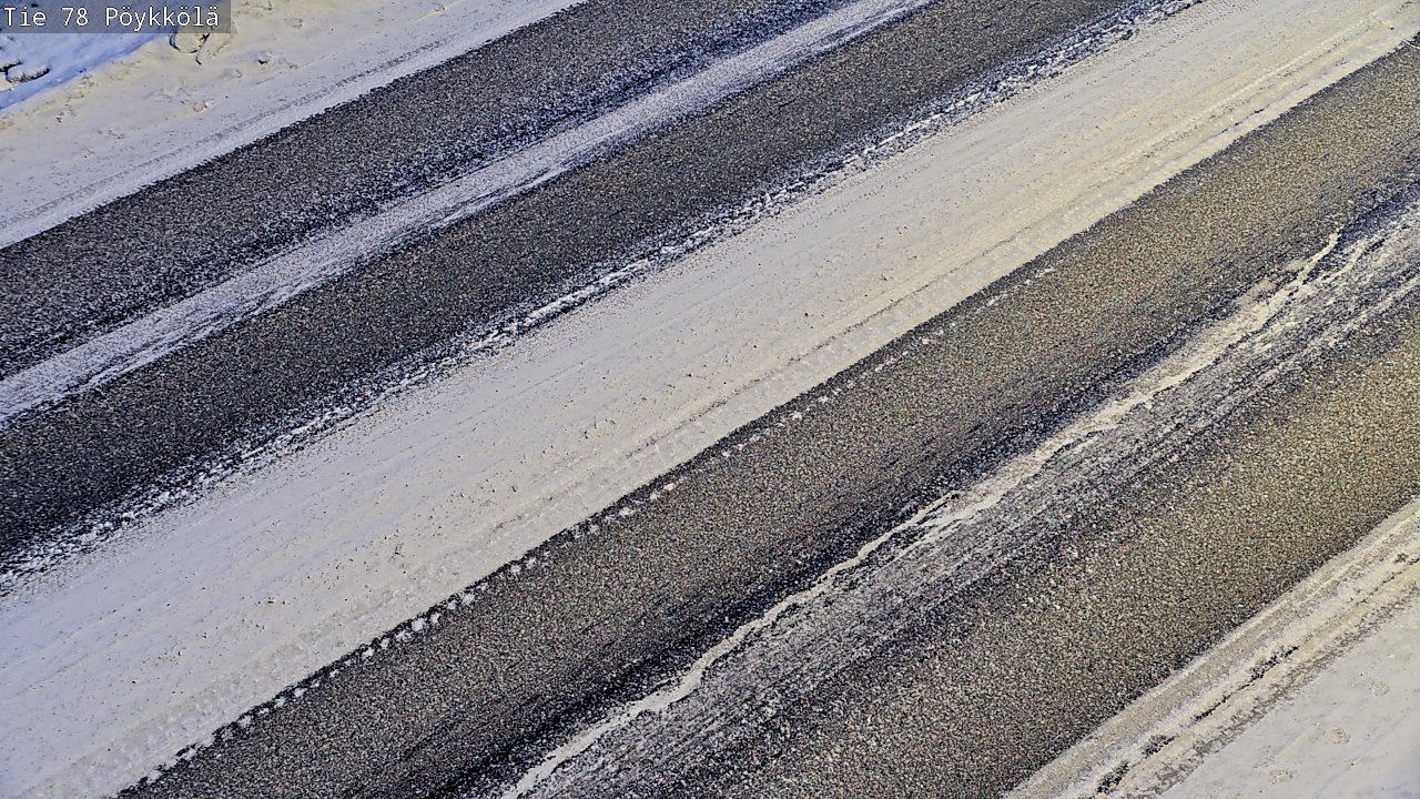 Kelikamerat Kuva Tie 78 Rovaniemi, Pöykkölä, Rovaniemi, Lappi