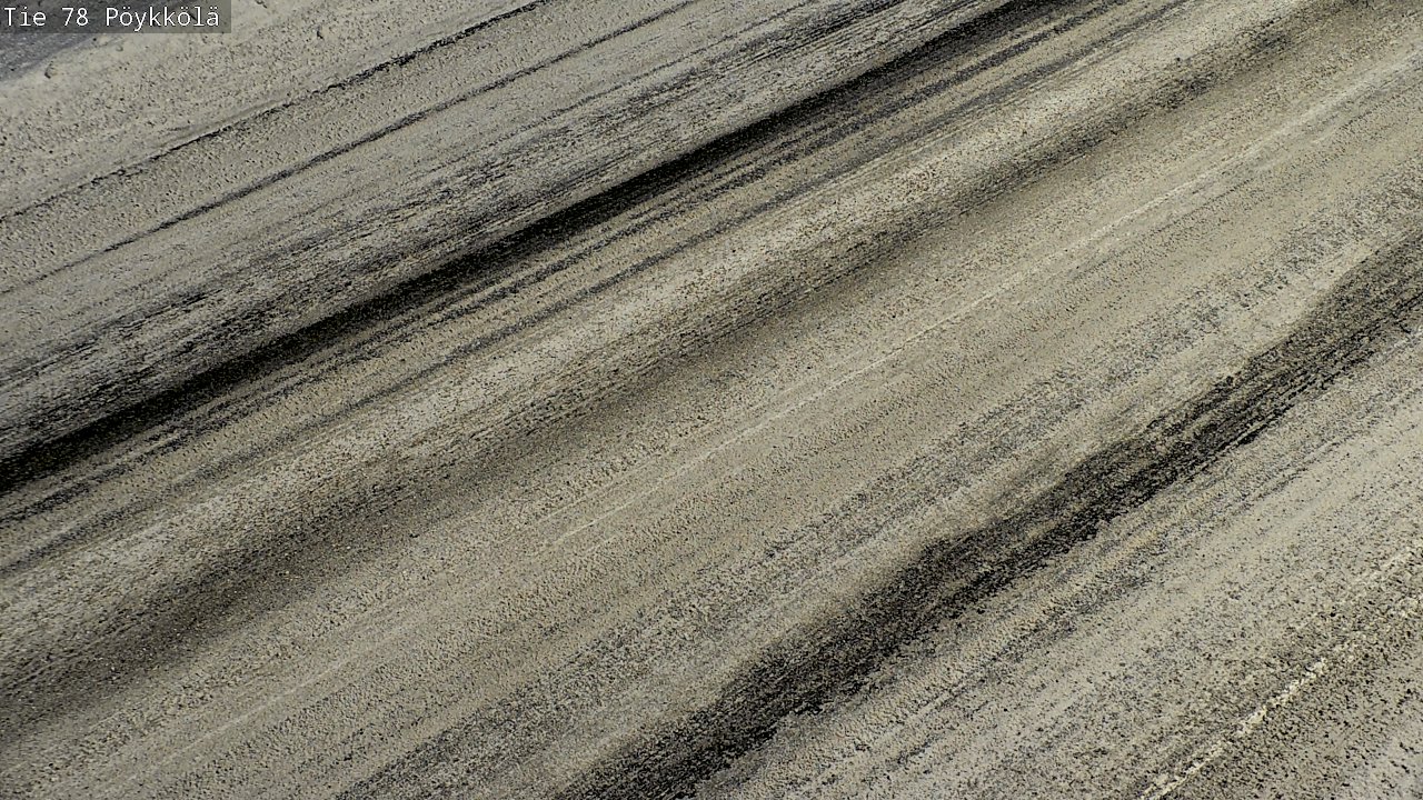 Weather Camera Image Väg 78 Rovaniemi, Pöykkölä, Rovaniemi, Lappi