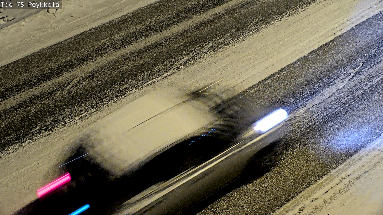 Kelikamerat Kuva Tie 78 Rovaniemi, Pöykkölä, Rovaniemi, Lappi