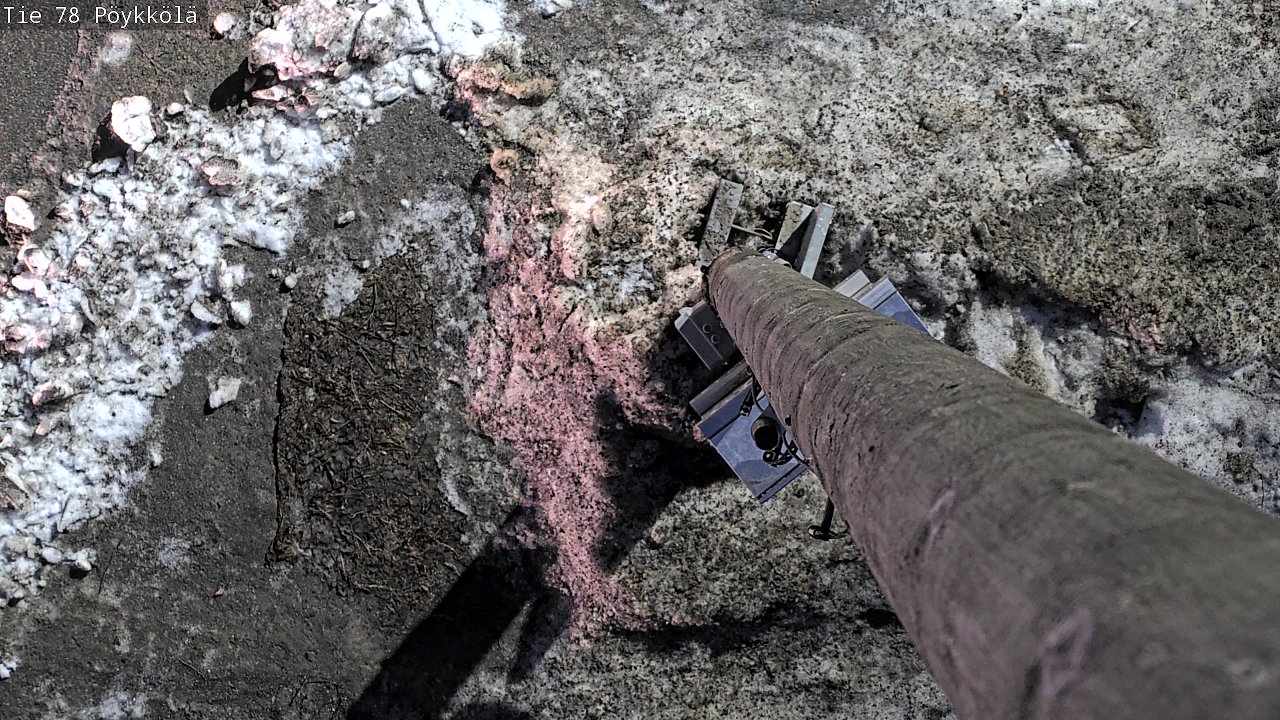 Weather Camera Image Road 78 Rovaniemi, Pöykkölä, Rovaniemi, Lappi