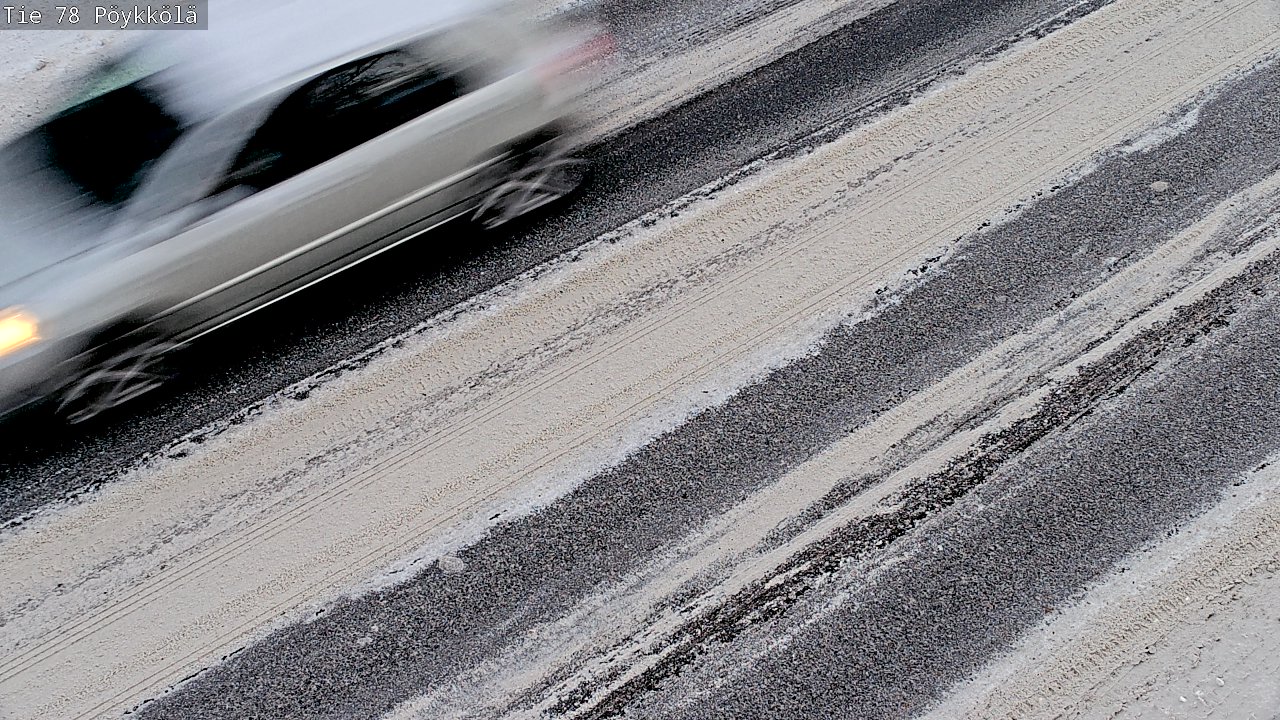 Weather Camera Image Väg 78 Rovaniemi, Pöykkölä, Rovaniemi, Lappi