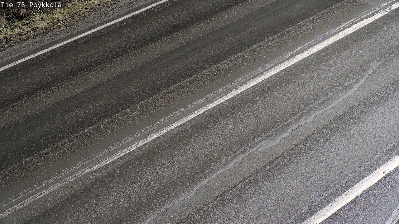 Weather Camera Image Väg 78 Rovaniemi, Pöykkölä, Rovaniemi, Lappi