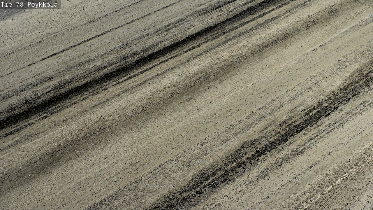 Weather Camera Image Väg 78 Rovaniemi, Pöykkölä, Rovaniemi, Lappi