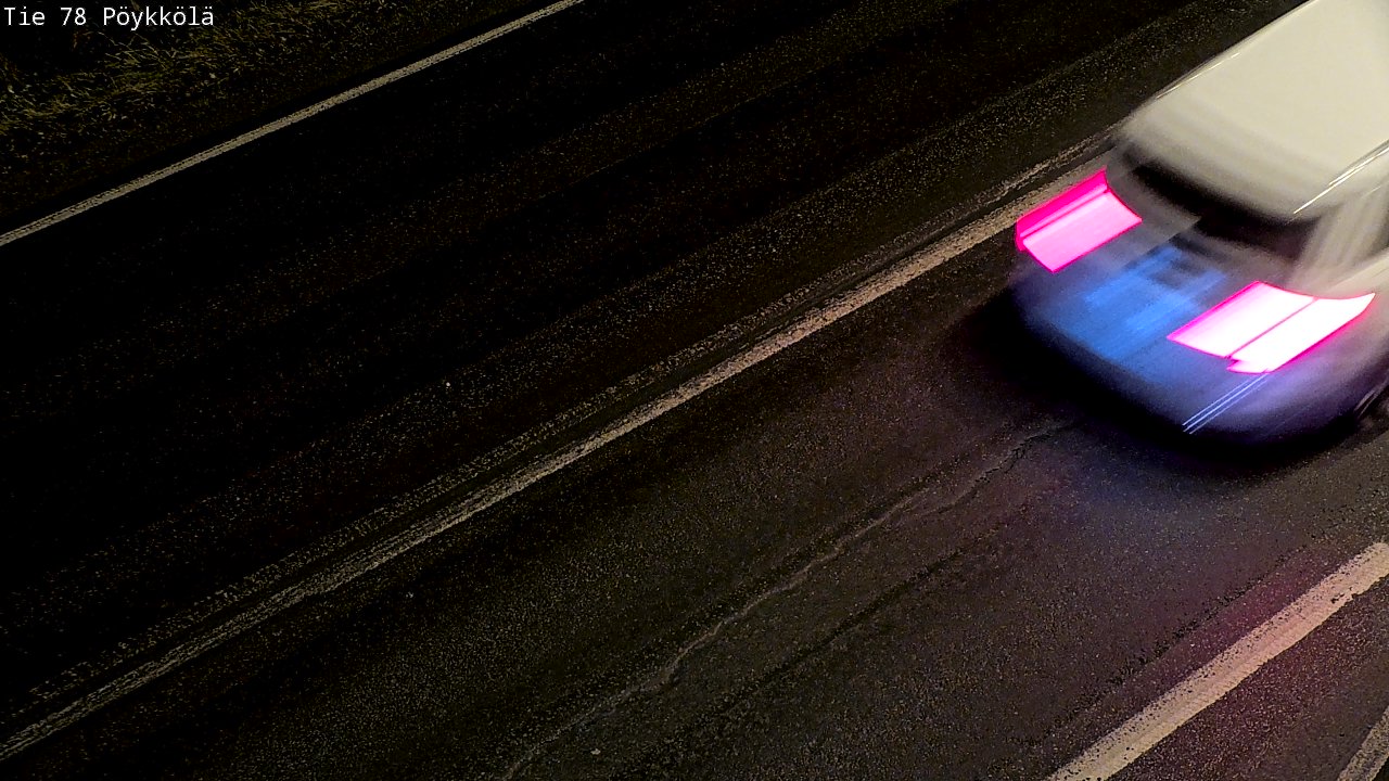 Kelikamerat Kuva Tie 78 Rovaniemi, Pöykkölä, Rovaniemi, Lappi