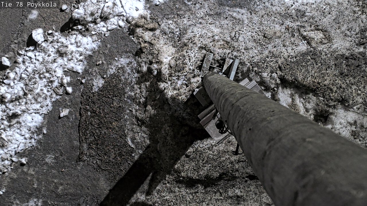 Weather Camera Image Road 78 Rovaniemi, Pöykkölä, Rovaniemi, Lappi