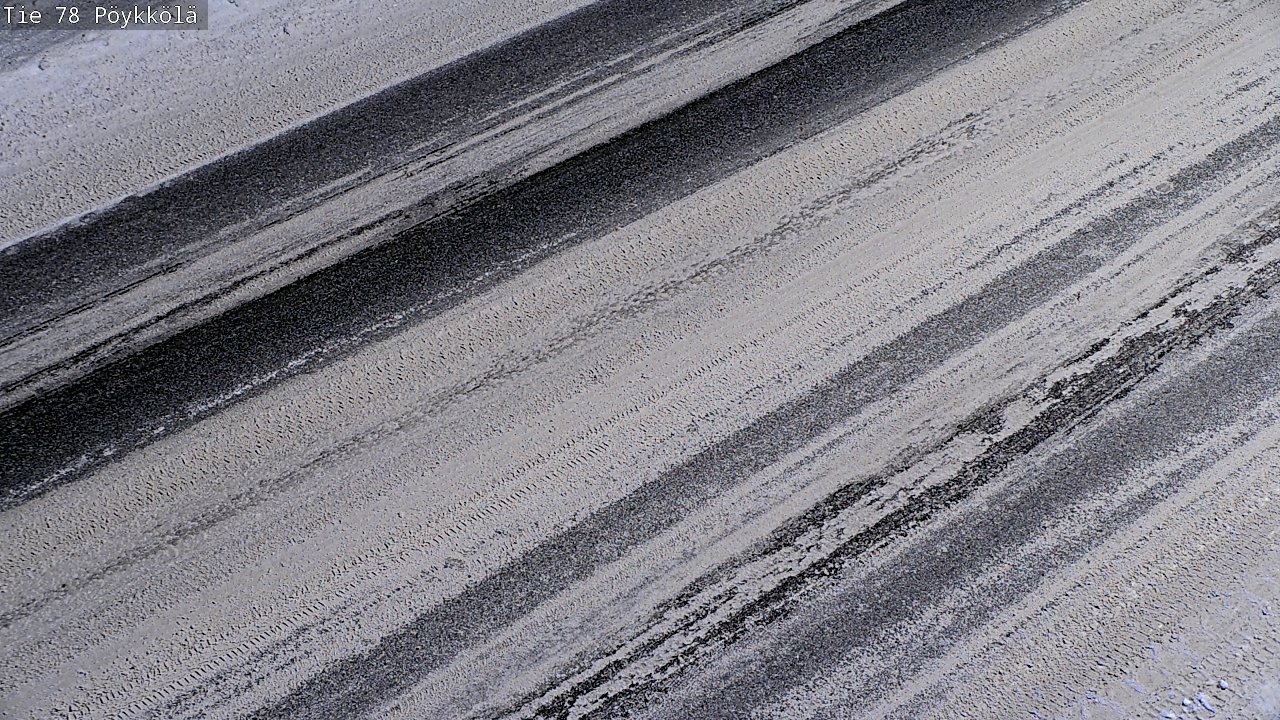 Weather Camera Image Väg 78 Rovaniemi, Pöykkölä, Rovaniemi, Lappi