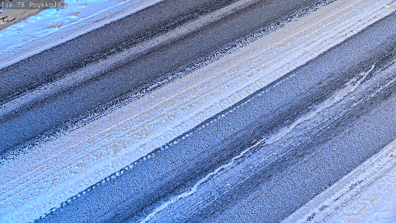 Kelikamerat Kuva Tie 78 Rovaniemi, Pöykkölä, Rovaniemi, Lappi