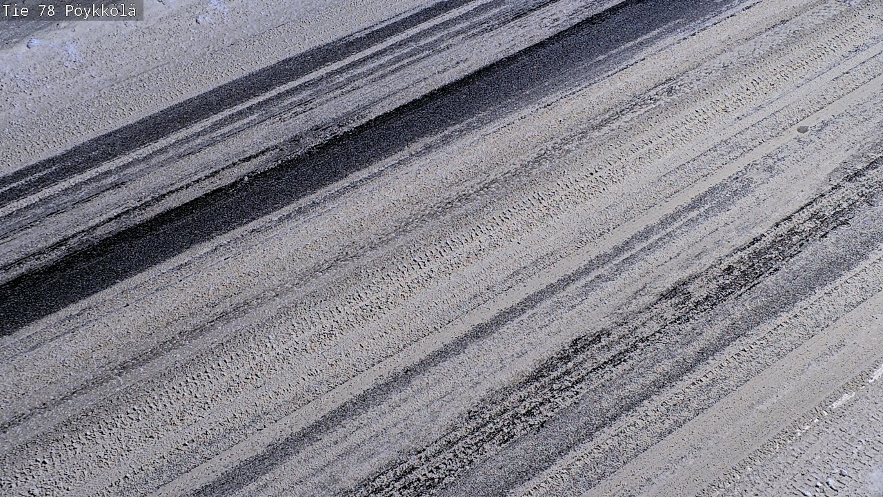 Weather Camera Image Väg 78 Rovaniemi, Pöykkölä, Rovaniemi, Lappi