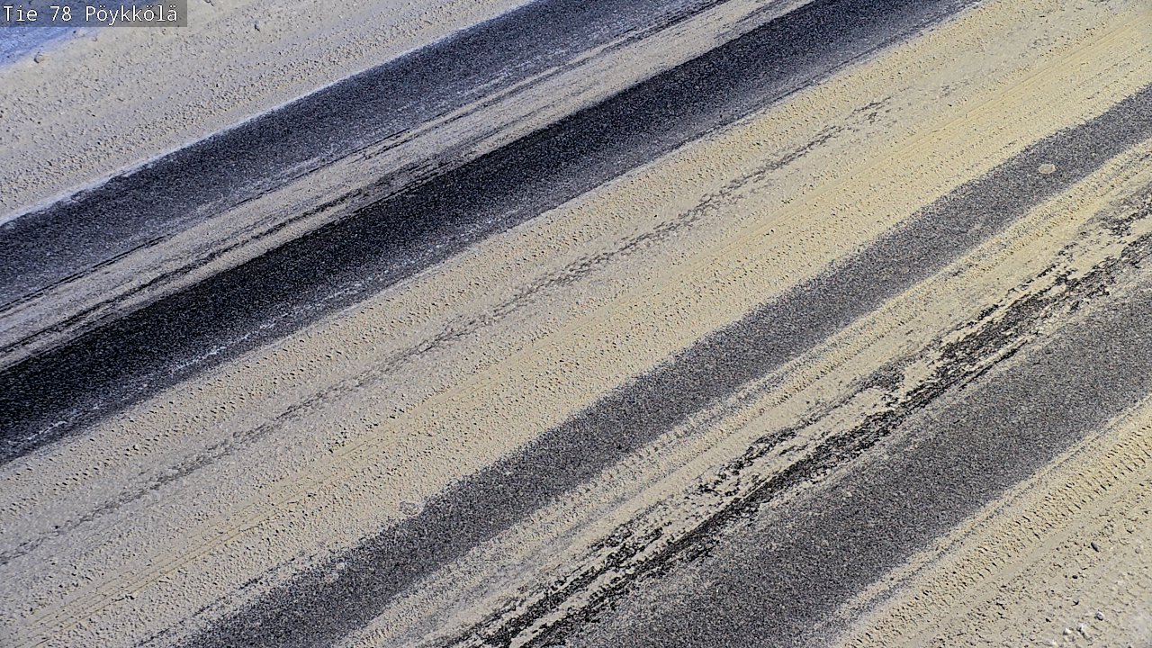 Weather Camera Image Väg 78 Rovaniemi, Pöykkölä, Rovaniemi, Lappi