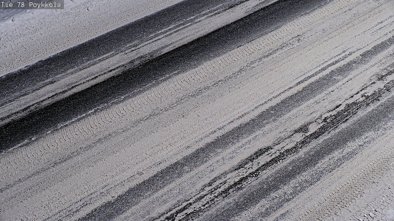 Weather Camera Image Väg 78 Rovaniemi, Pöykkölä, Rovaniemi, Lappi