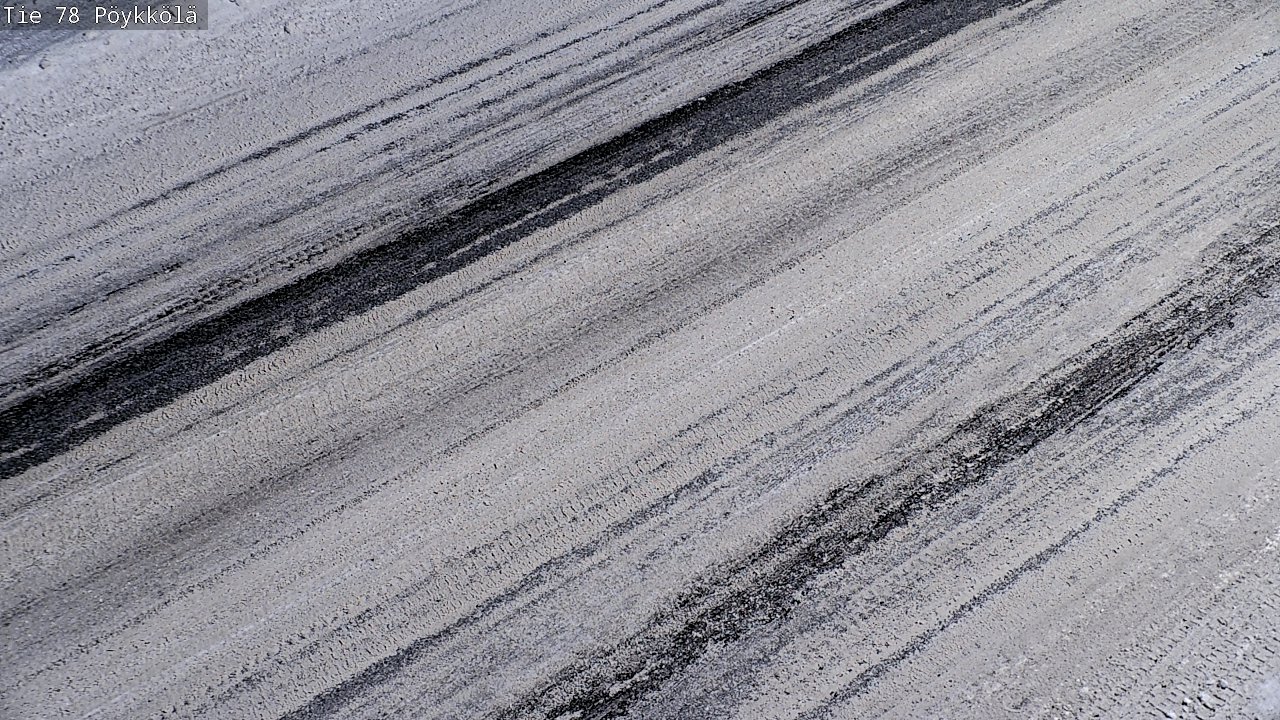 Weather Camera Image Väg 78 Rovaniemi, Pöykkölä, Rovaniemi, Lappi