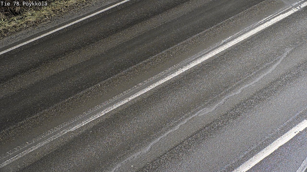 Weather Camera Image Road 78 Rovaniemi, Pöykkölä, Rovaniemi, Lappi