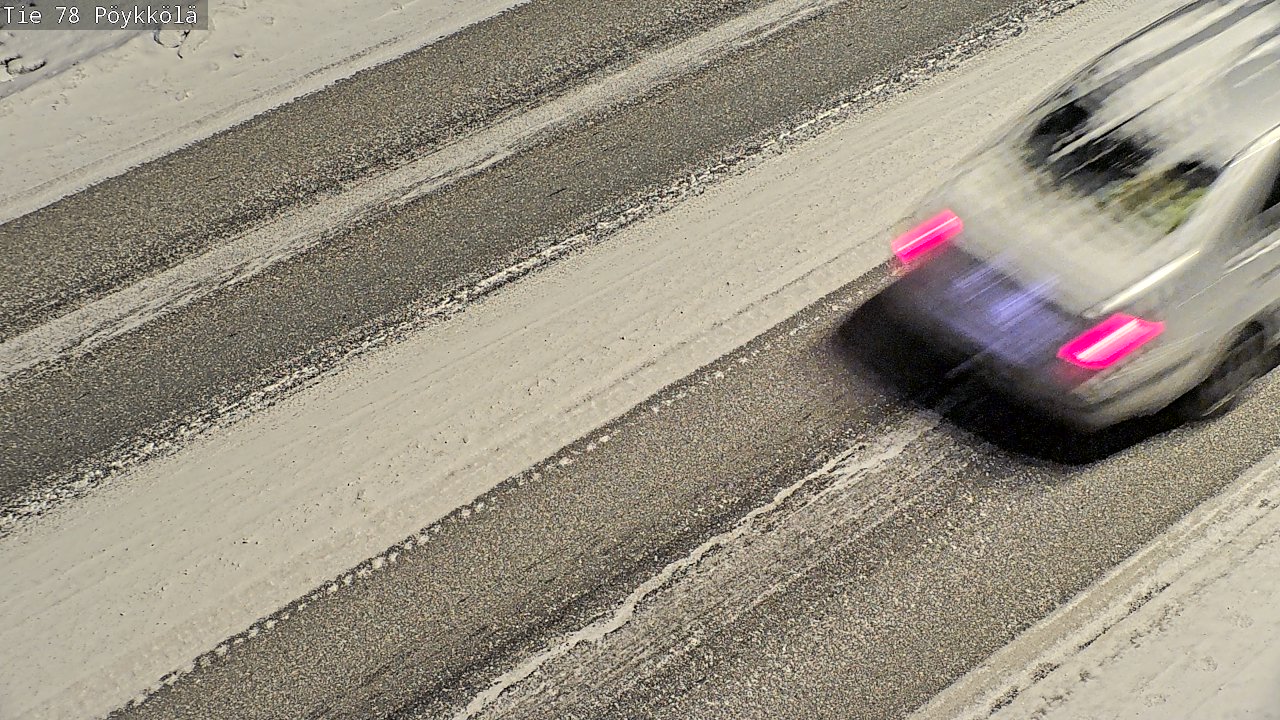 Kelikamerat Kuva Tie 78 Rovaniemi, Pöykkölä, Rovaniemi, Lappi