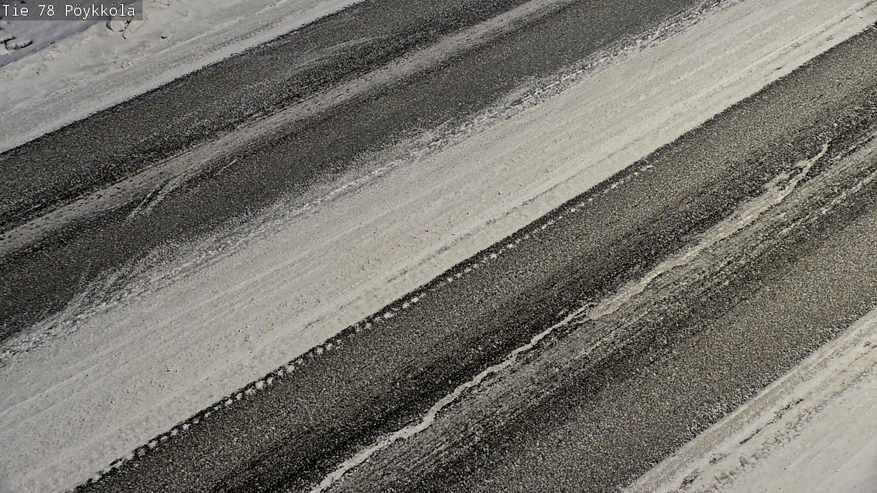 Kelikamerat Kuva Tie 78 Rovaniemi, Pöykkölä, Rovaniemi, Lappi