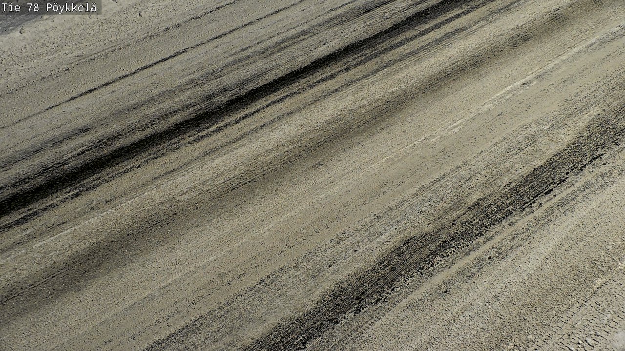 Weather Camera Image Väg 78 Rovaniemi, Pöykkölä, Rovaniemi, Lappi