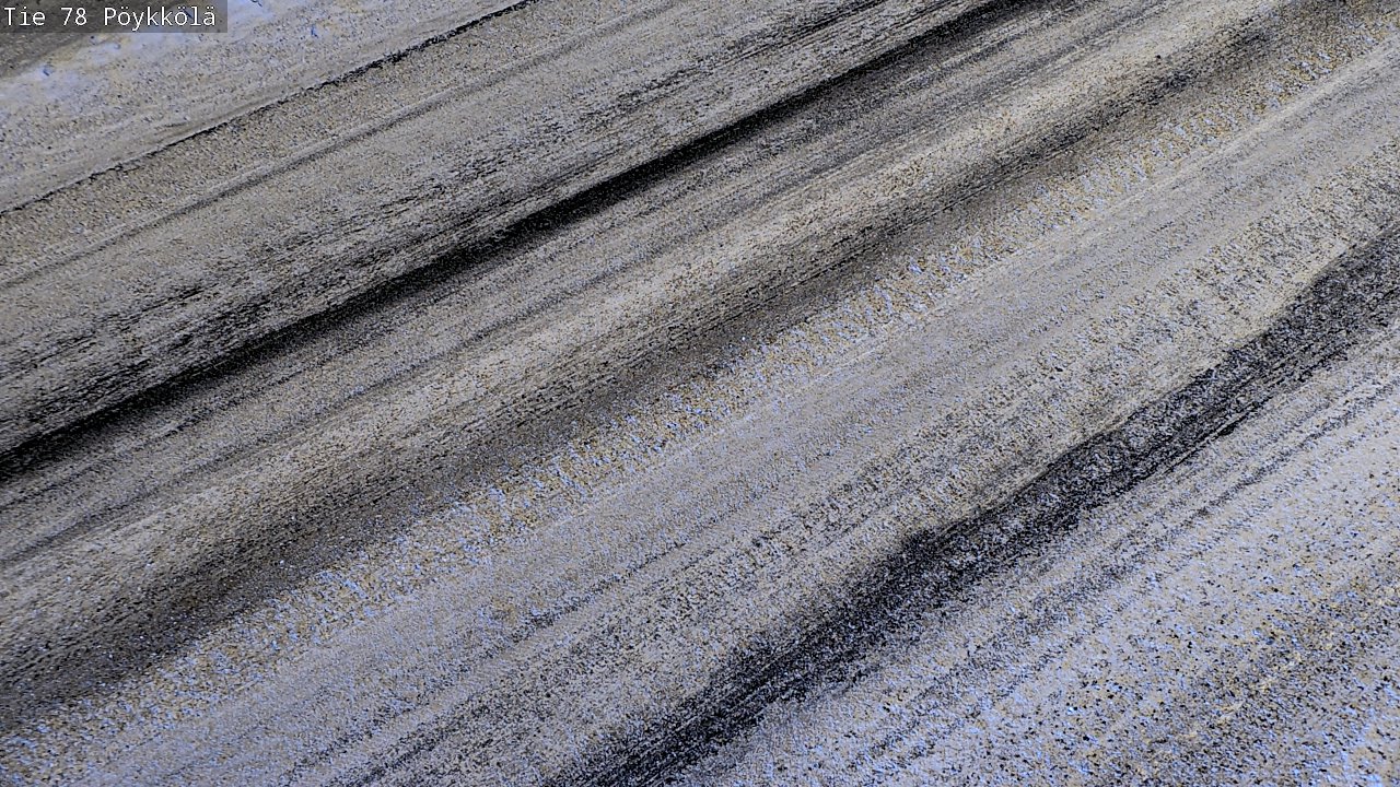 Weather Camera Image Väg 78 Rovaniemi, Pöykkölä, Rovaniemi, Lappi
