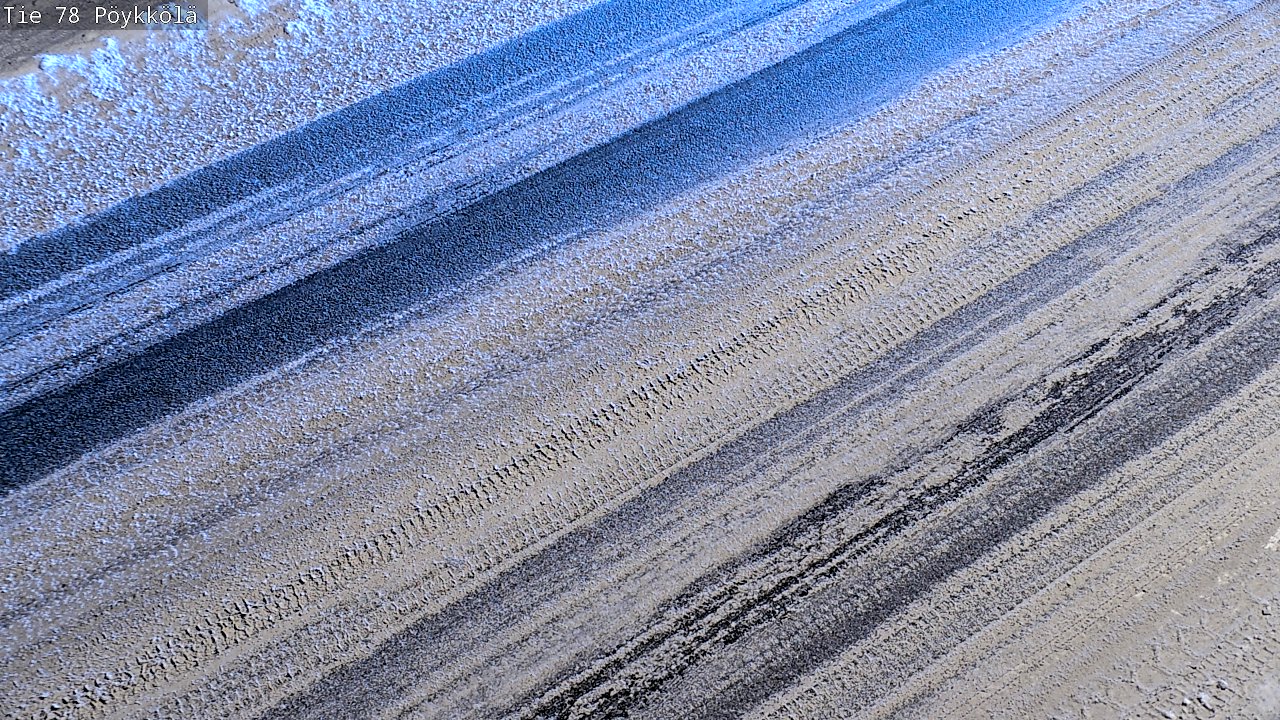 Weather Camera Image Väg 78 Rovaniemi, Pöykkölä, Rovaniemi, Lappi