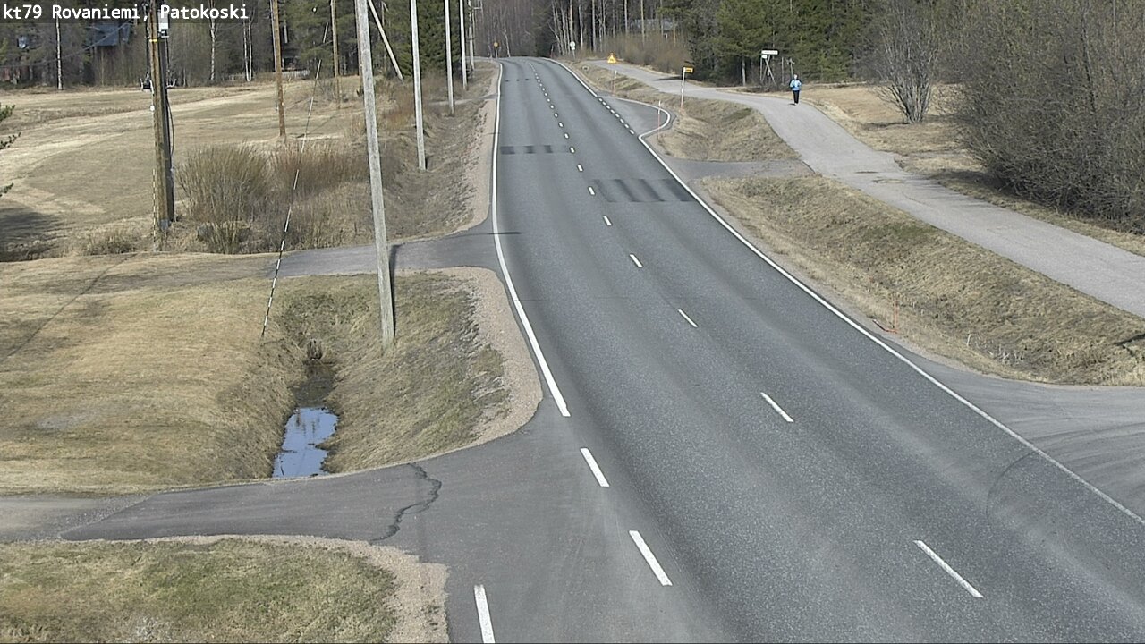 Weather Camera Image Väg 79 Rovaniemi, Patokoski, Rovaniemi, Lappi
