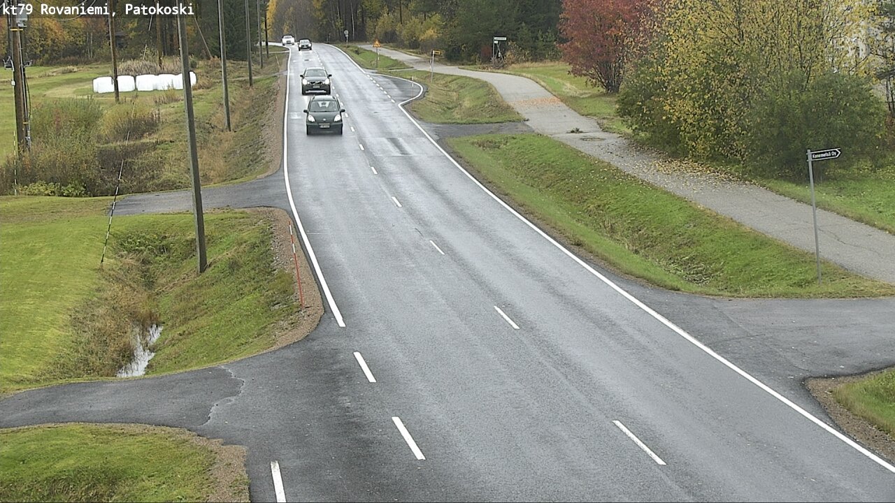 Weather Camera Image Väg 79 Rovaniemi, Patokoski, Rovaniemi, Lappi
