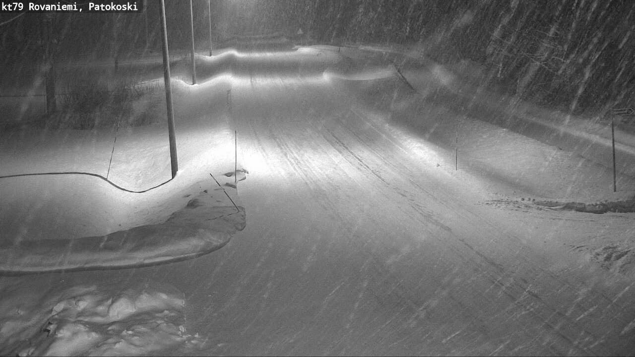 Weather Camera Image Road 79 Rovaniemi, Patokoski, Rovaniemi, Lappi