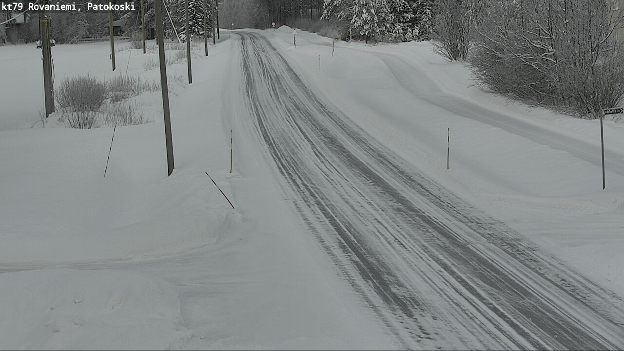 Weather Camera Image Road 79 Rovaniemi, Patokoski, Rovaniemi, Lappi