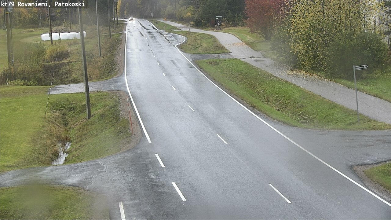 Weather Camera Image Väg 79 Rovaniemi, Patokoski, Rovaniemi, Lappi